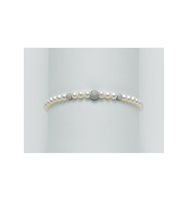 Bracciale Miluna Donna BRACC. PERLE BOULE E FANTASIA in Perle Perla PBR894V
